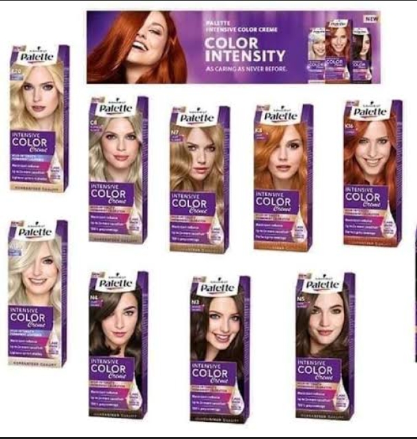 صبغه الشعر باليت